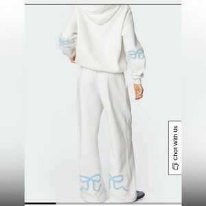 Edikted Womens Bonney Bow Detail Set